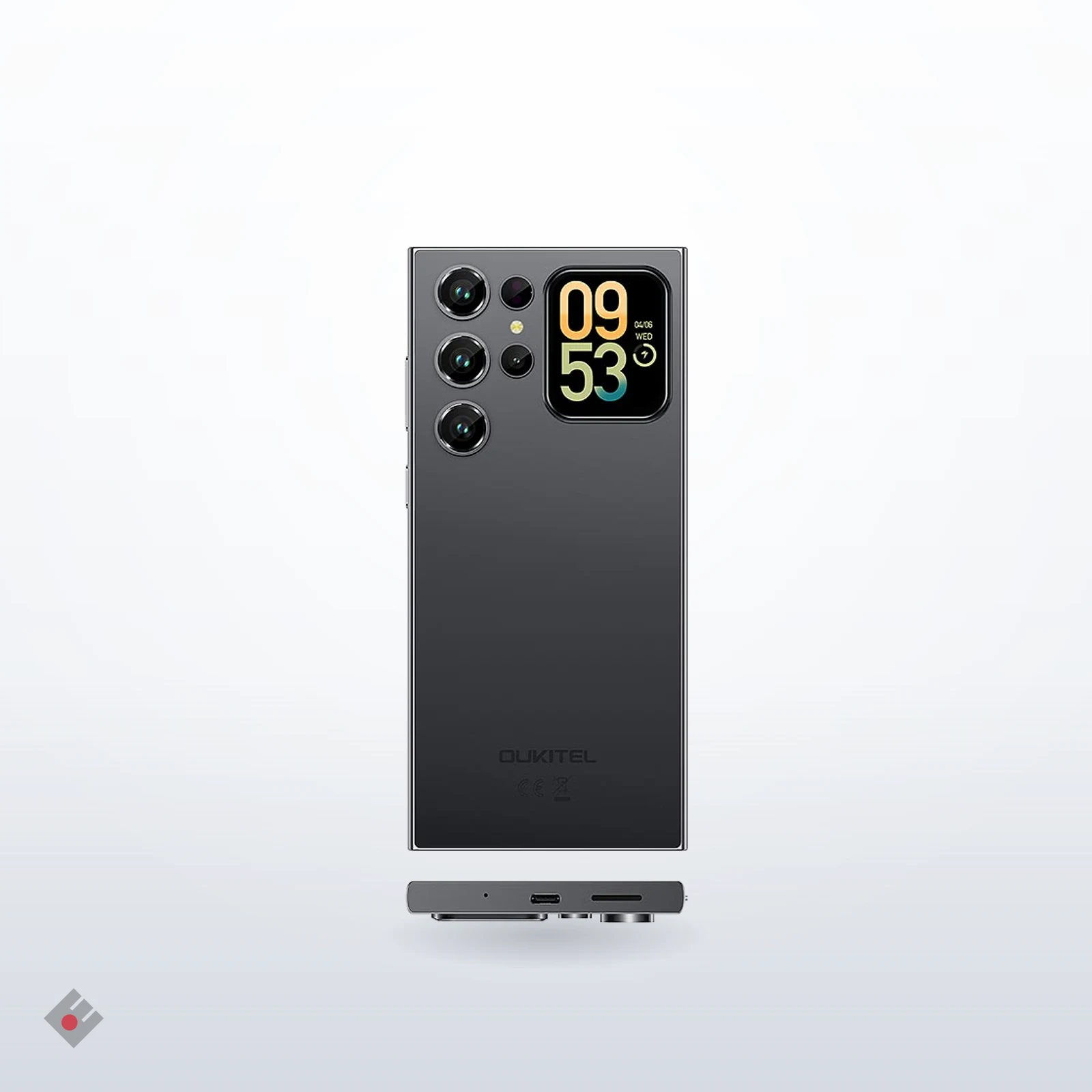 أوكيتل C62 128GB / 4GB (مستعمل) — أسود